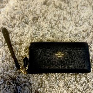 Coach Black Wallet